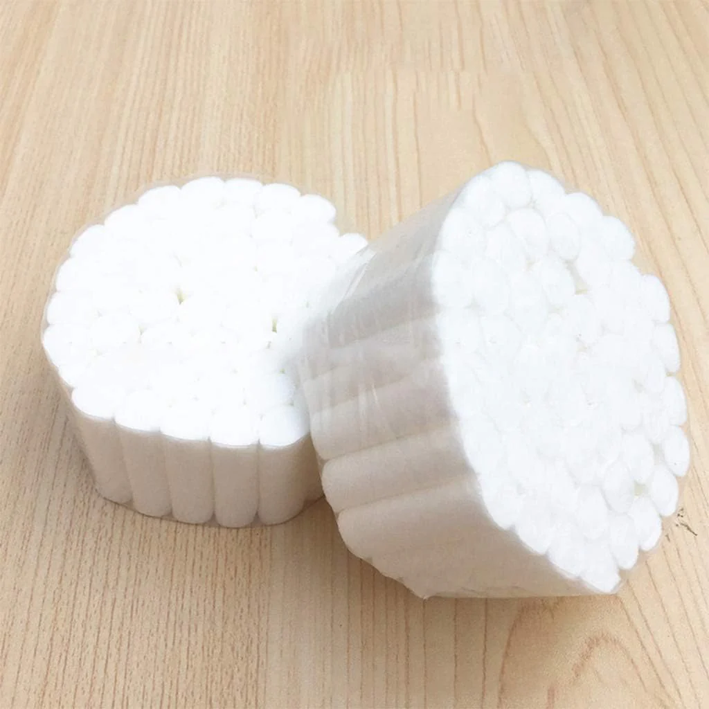 TingHaoO 50 White Tooth Cotton Rolls Highly Absorbent Non-Sterile Dentists - Image 4