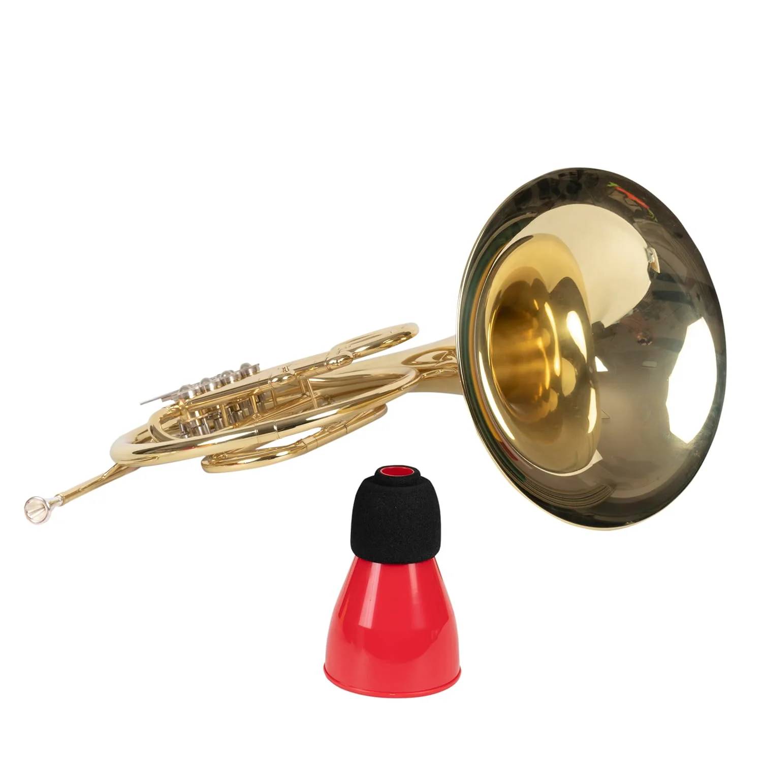 TIPPER French Horn Mute Lightweight Practice French Horn Mute (Red) Red - Image 5
