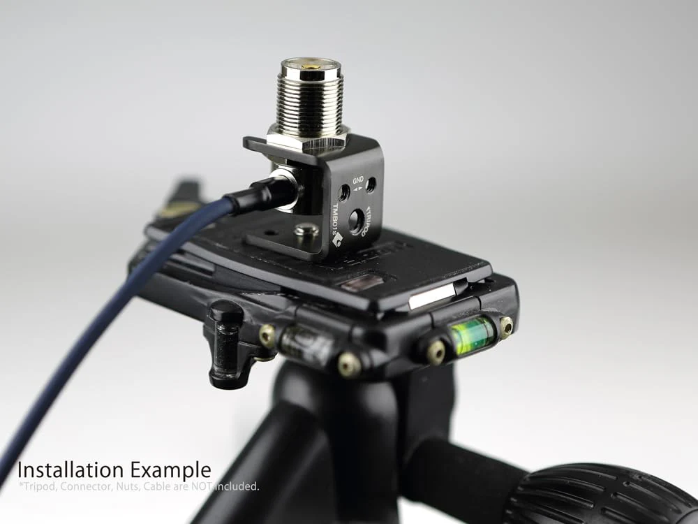 TMB01s Ultra Compact Tiny Tripod Antenna Mount Adapter 1/4"-20 Threaded Ham Radio POTA/SOTA & Outdoor Hiking Traveling by Insight Engineering - Image 3