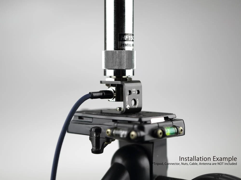 TMB01s Ultra Compact Tiny Tripod Antenna Mount Adapter 1/4"-20 Threaded Ham Radio POTA/SOTA & Outdoor Hiking Traveling by Insight Engineering - Image 4