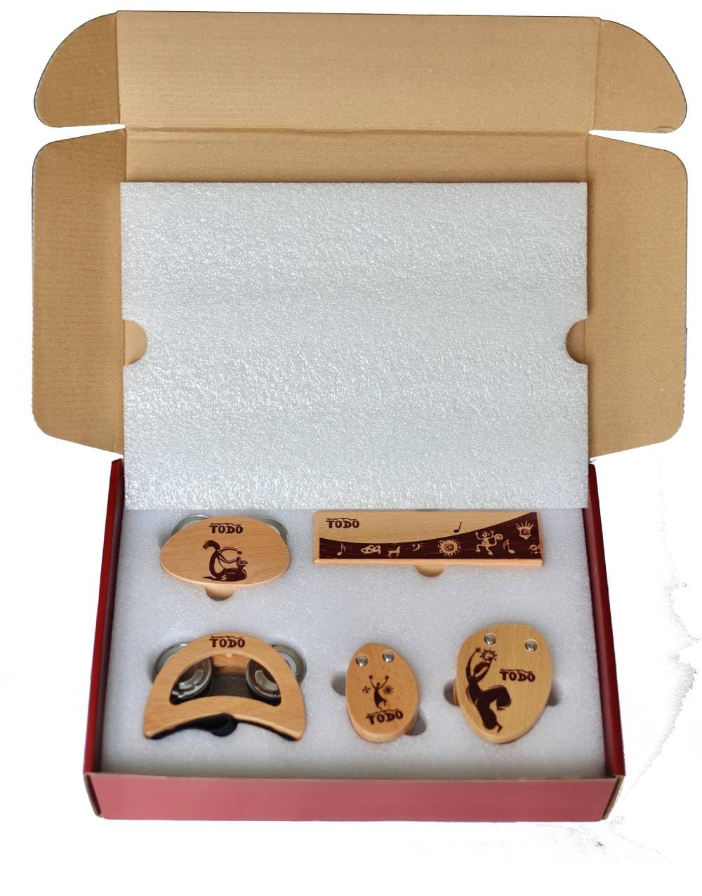 TODO Afro Cajon Accessory: Upgrade Cajon Drum Box Experience with Versatile Components Perfect for Enhancing Your Beats and Rhythm Brown-Accessories - Image 3