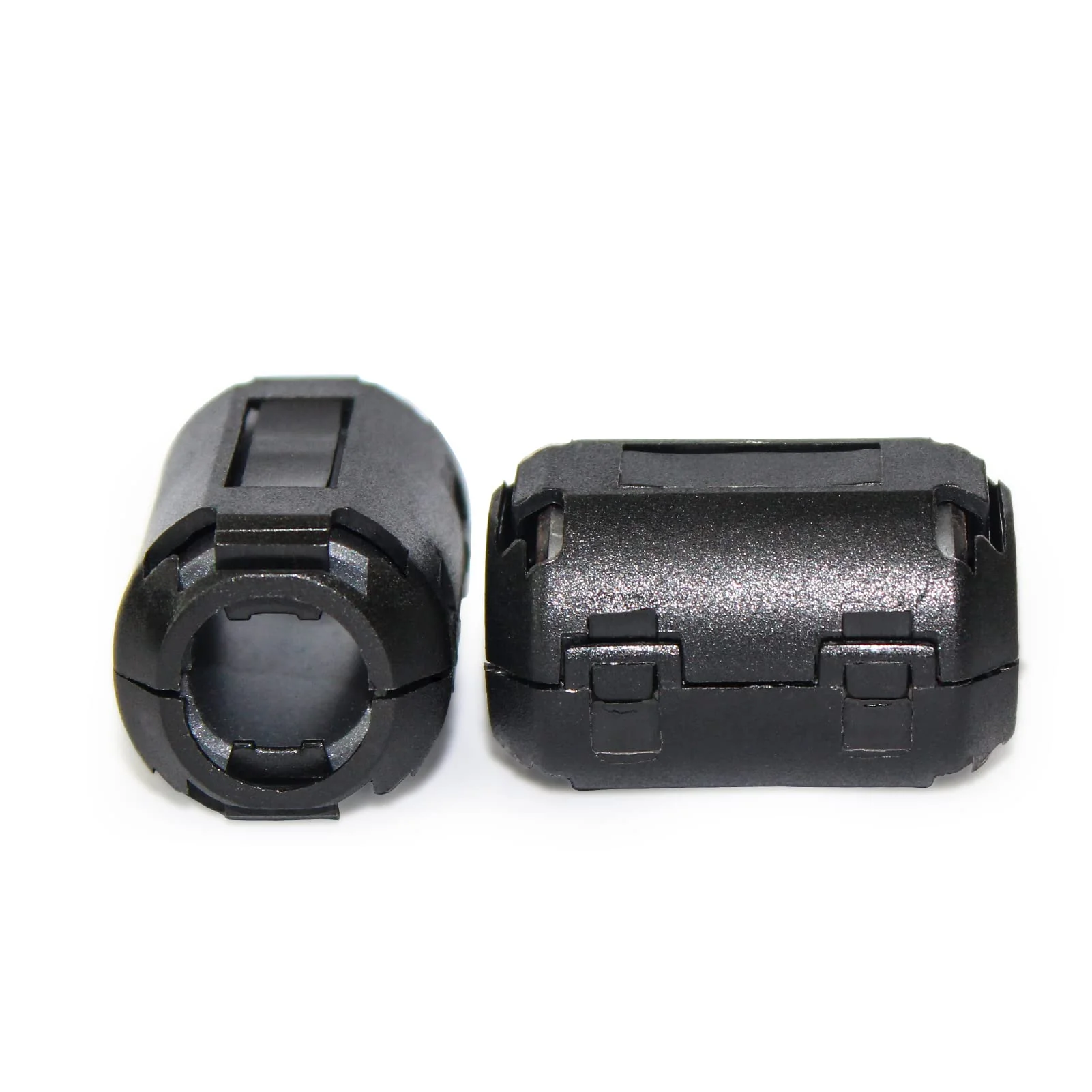 TOJOIN 10PCS Ferrite Bead Clip on Ferrite Core RFI EMI Noise Suppressor Ferrite Rings Cable Clip for Phone, TV, Speaker, USB Radio, Audio Equipment 13mm Inner Diameter Black 13mm-10pcs - Image 6
