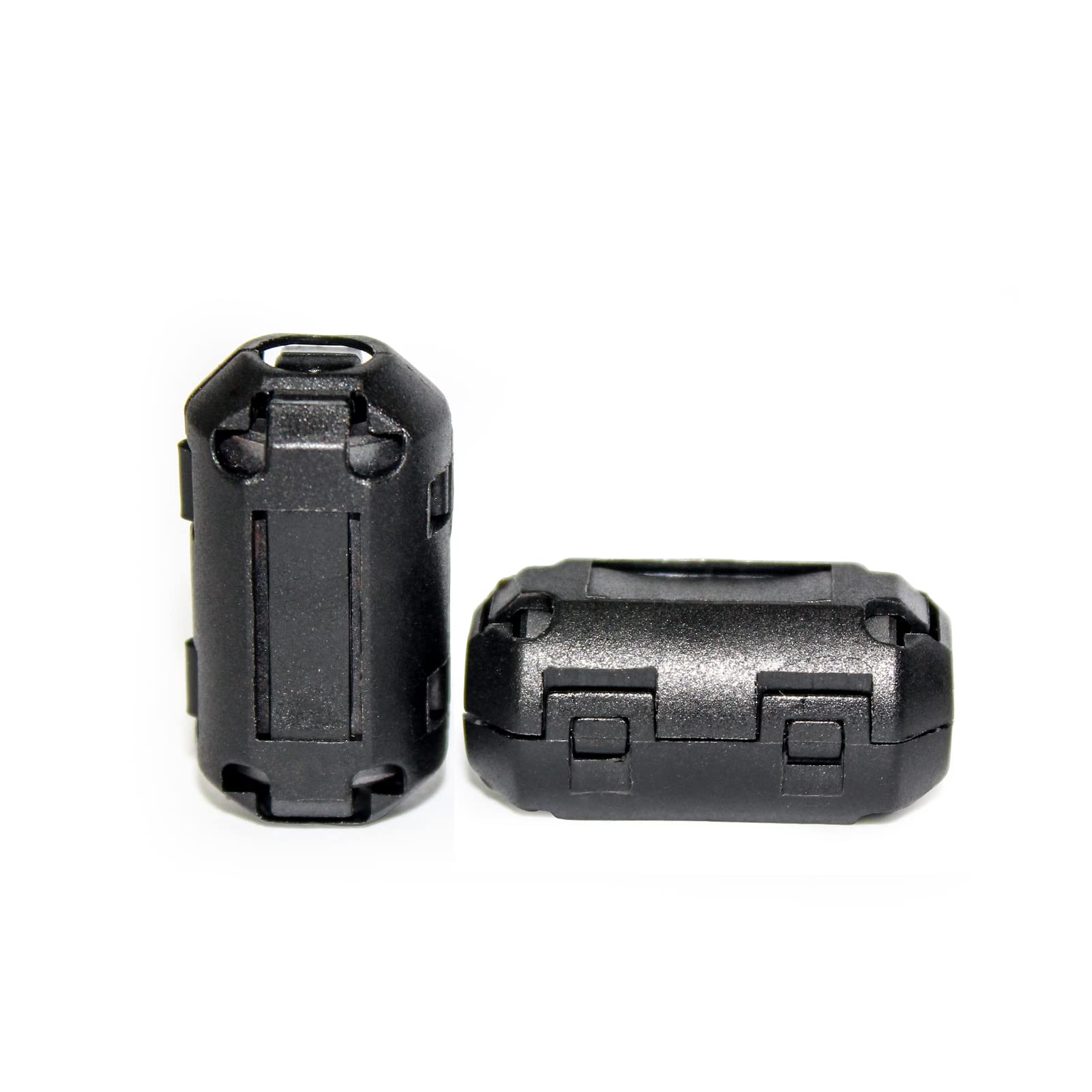 TOJOIN 10PCS Ferrite Bead Clip on Ferrite Core RFI EMI Noise Suppressor Ferrite Rings Cable Clip for Phone, TV, Speaker, USB Radio, Audio Equipment 9mm Inner Diameter Black 9mm-10pcs - Image 7