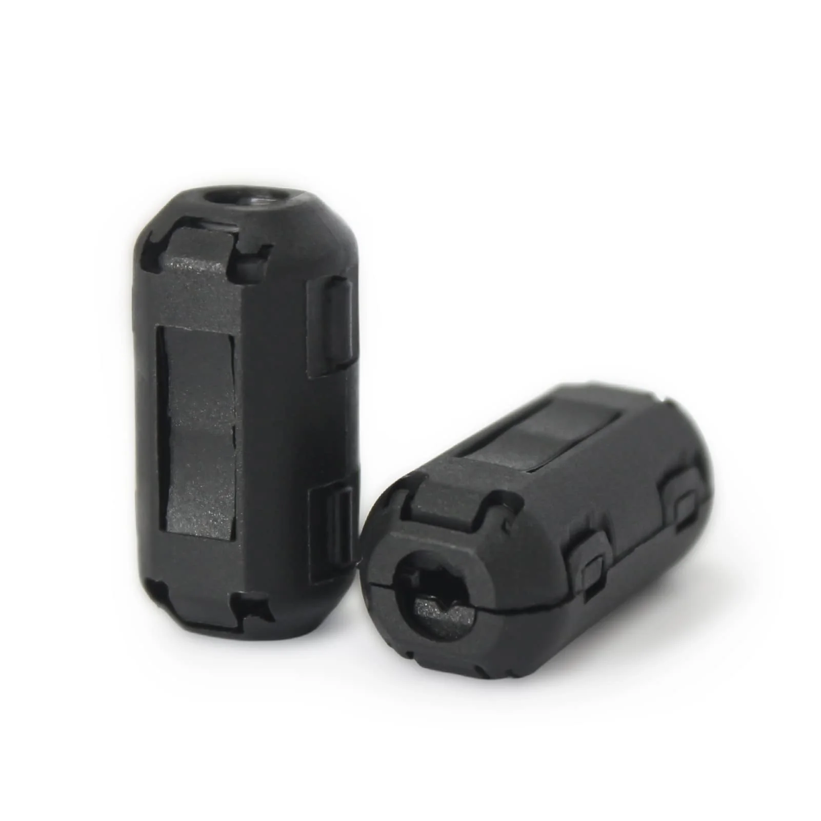 TOJOIN 10PCS Ferrite Bead Clip on Ferrite Core RFI EMI Noise Suppressor Ferrite Rings Cable Clip for Phone, TV, Speaker, USB Radio, Audio Equipment 9mm Inner Diameter Black 9mm-10pcs - Image 8