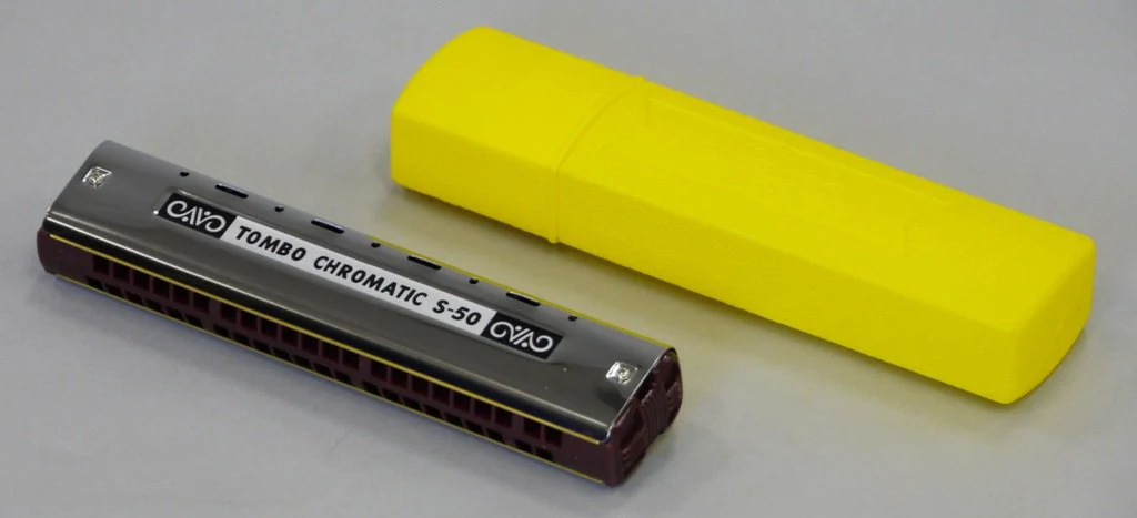 TOMBO NO.S-50 Chromatic single Harmonica - Image 4