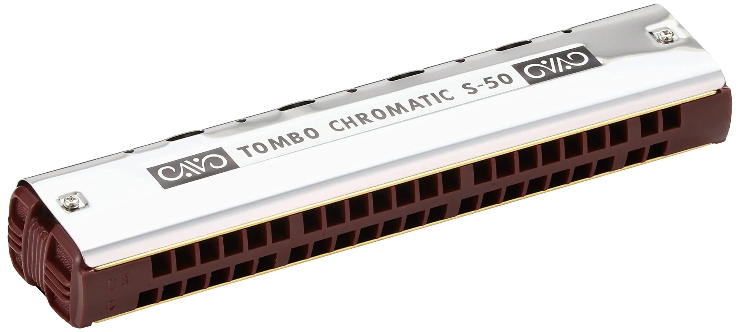 TOMBO NO.S-50 Chromatic single Harmonica - Image 5
