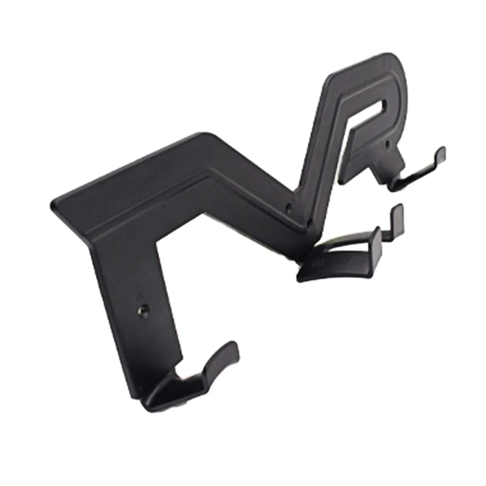 Tookie VR Headset Stand, Wall Mount VR Headset Storage Holder Universal VR Headset Touch Controller Display Bracket for Ocul-us Quest VR/Ocul-us Rift S/Viv e/Playstatio-n VR(Black) Black - Image 8