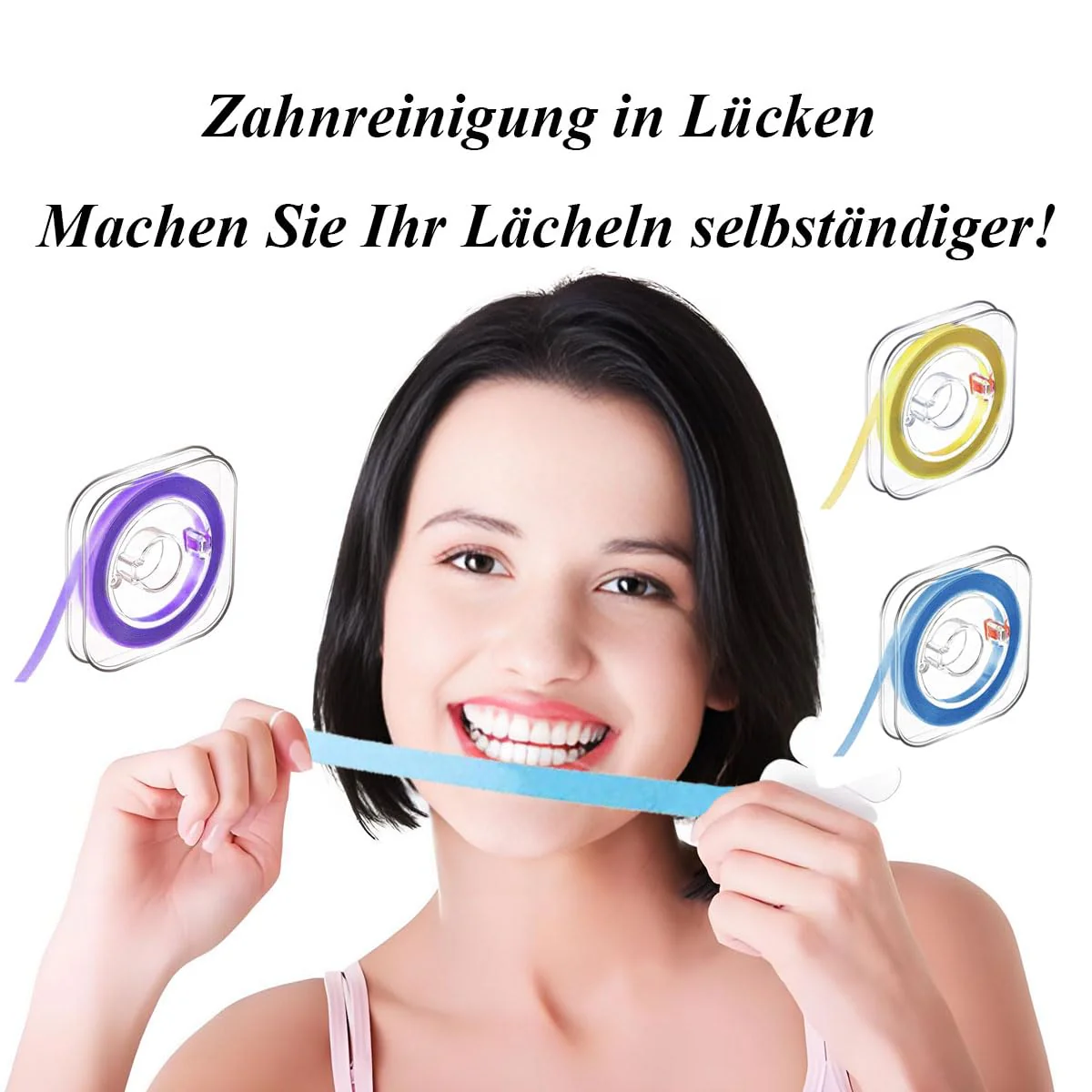 Tooth Sandpaper 3 Volumes Dental Polishing Strips Tooth Sandpaper for Spaces Tooth Belt 4 mm x 6 m Tartar Remover Human for Deep Cleaning Oral Hygiene - Image 4