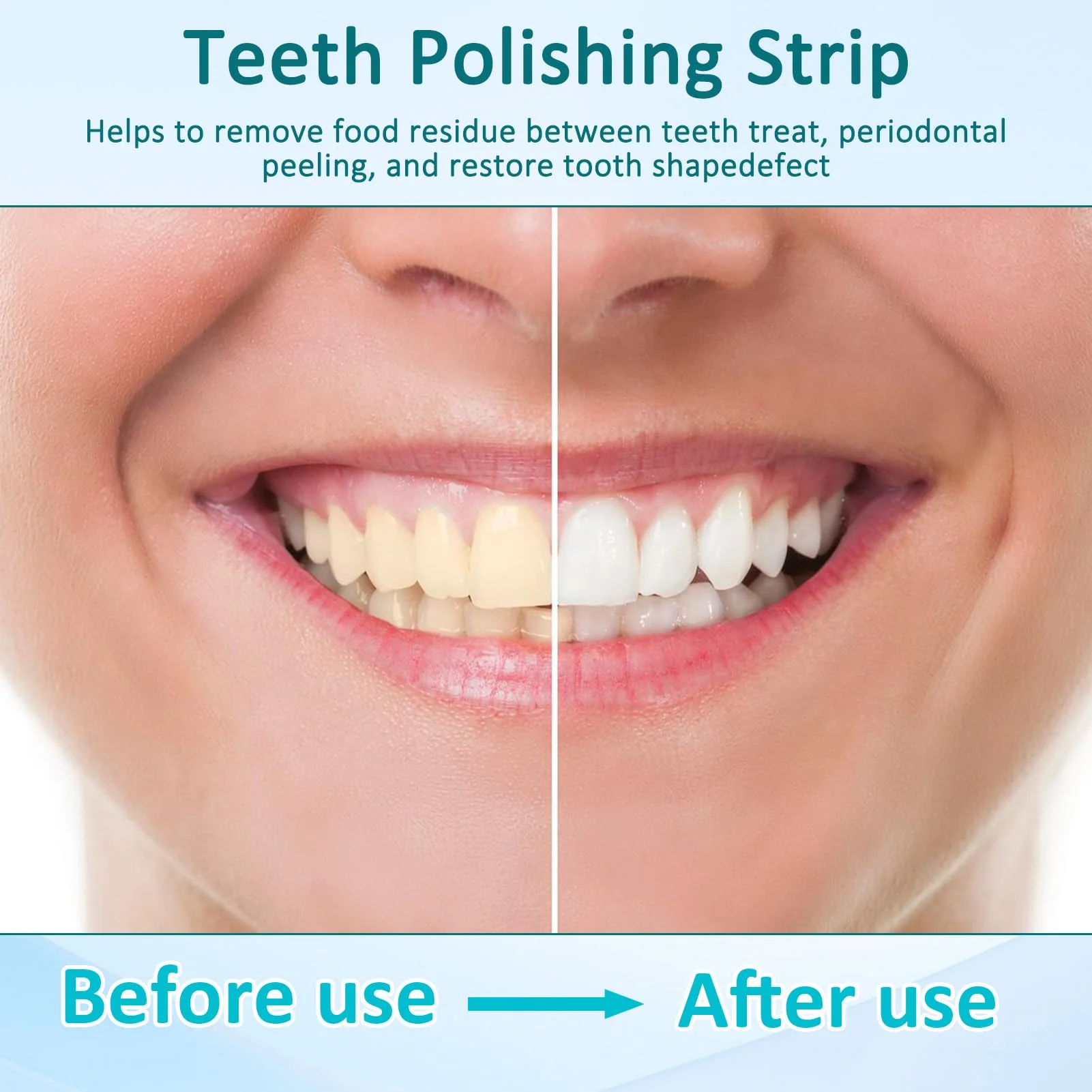 Tooth Sandpaper, 3 Volumes Tooth Sandpaper (4 mm x 6 m) Tooth Sandpaper for Spaces Teeth Polishing Dental Polishing Strips Tooth Belt for Polishing Teeth - Image 4