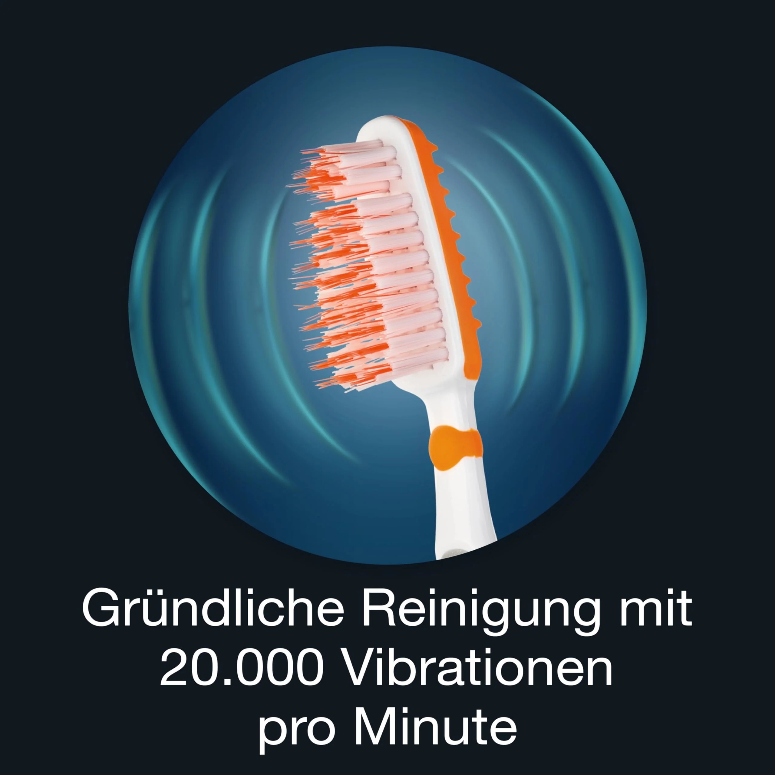 Toothbrush - Dr.BEST Vibration Breath-Fresh, Medium (Pack of 1), for up to 50% Better Accessibility Between Teeth 1 stück (1er Pack) - Image 8