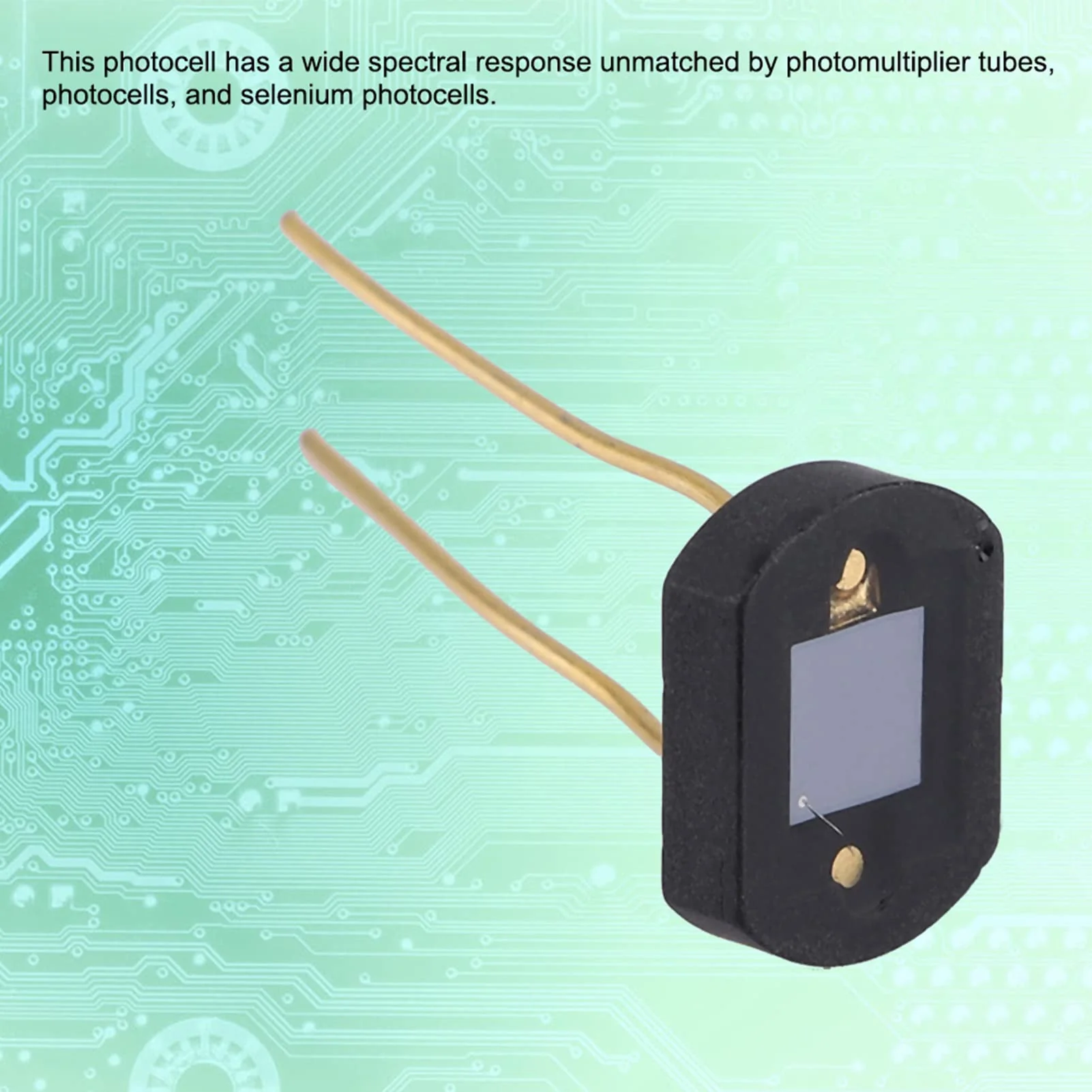 TOPINCN Silicon Photo Diode, Silicon Photocell Photoresistor Electronic Components 2DU3 Silicon Photodiode Detector for Visible Light - Image 2