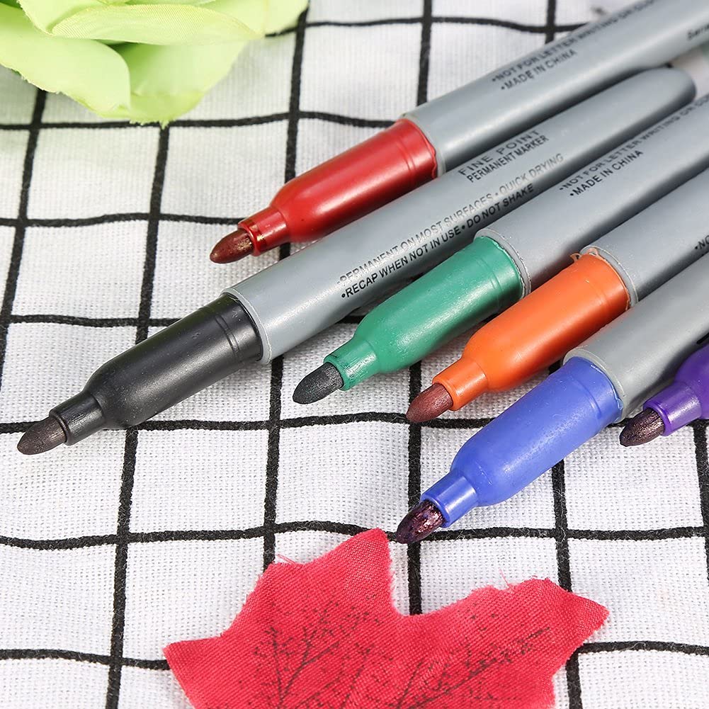 TOPINCN Tattoo Felt Tip Pen, Tattoo Marking Scribe Pen, Surgical Skin Marker Pen, Scribe Tool for Make-Up, Personal Accessories, Reusable Packaging, 6 Pieces/Set - Image 5