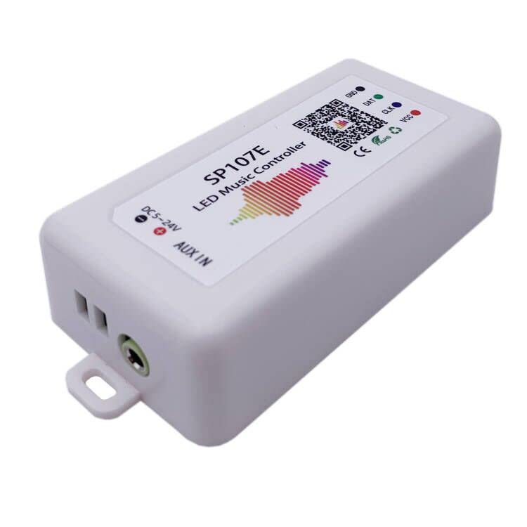 TOPXCDZ SP107e Bluetooth Music LED Controller Full Colour Pixel IC Controller by Phone App for WS2811 WS2812 SK6812 RGBW APA102 Strip - Image 2