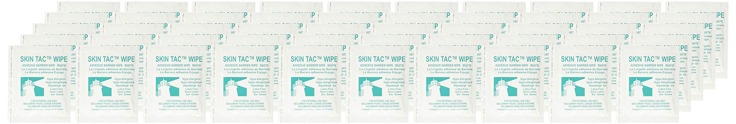 TORBOT Group Skin-Tac-H Adhesive Barrier Wipes, 50/Box Unscented 50 Count (Pack of 1) - Image 5