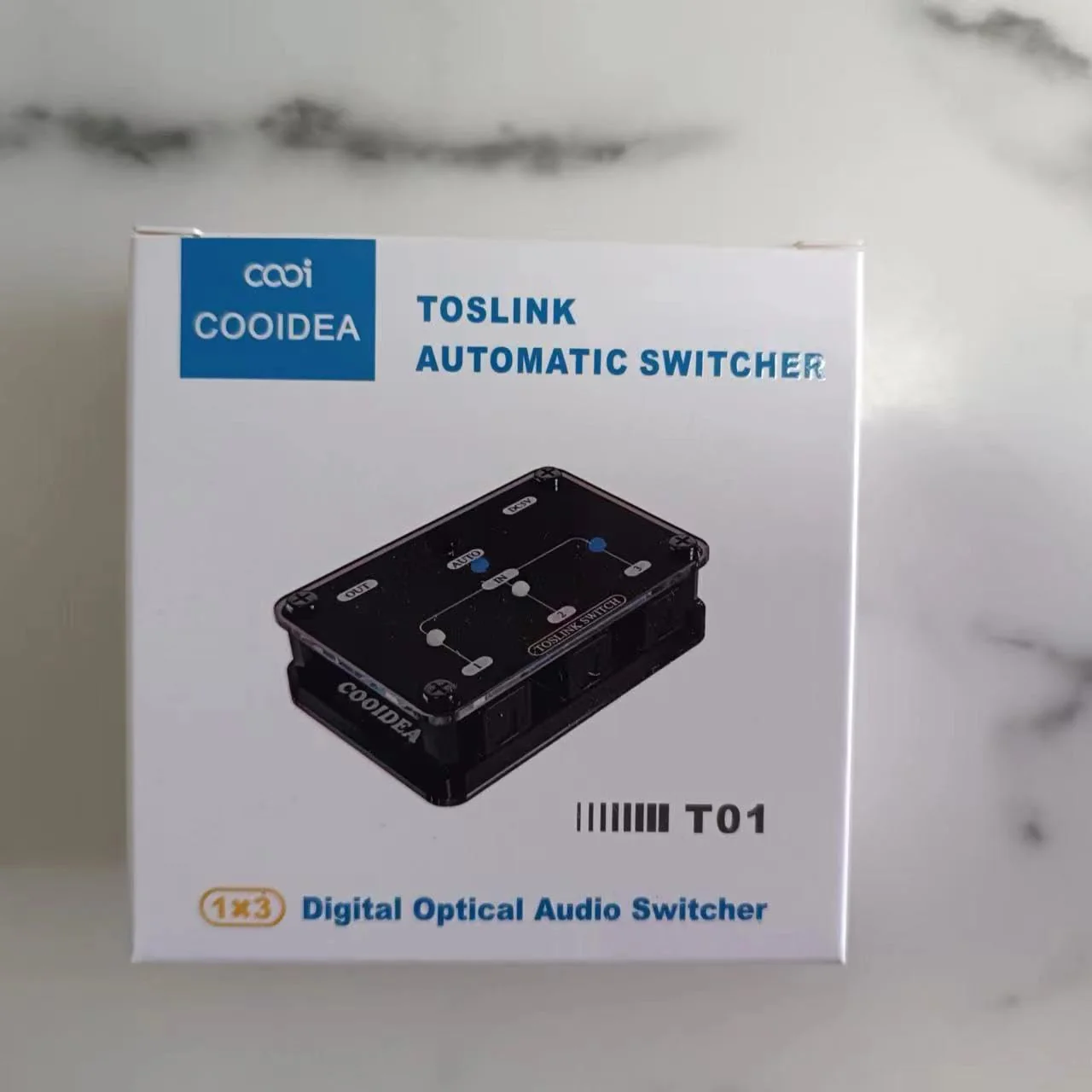 Toslink Automatic Switch Digital Optical Switcher 3 in 1 Out with Remote Control Supports 192k/24Bit PCM2.0 DTS Dolby-AC3 Compatible with HDTV/Xbox/Blu-Ray Player/PS - Image 8