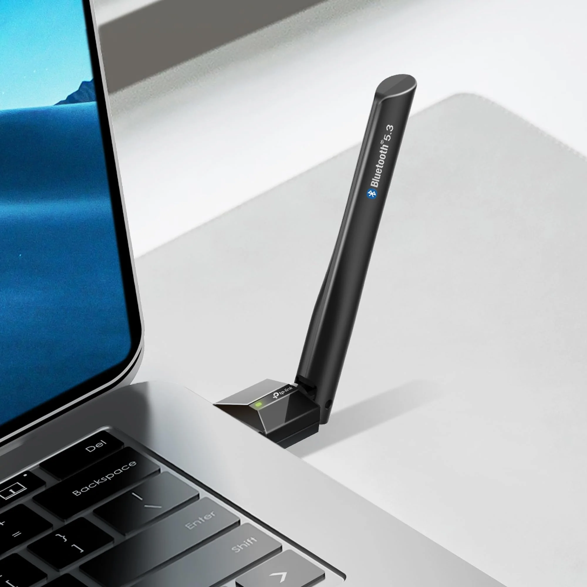 TP-Link USB Bluetooth Adapter for PC, Bluetooth 5.3 Long Range Receiver, Plug and Play, Adjustable Antenna, Supports Windows 11/10/8.1/7 for Desktop, Laptop, Keyboard, Mouse, etc (UB500 Plus) - Image 10