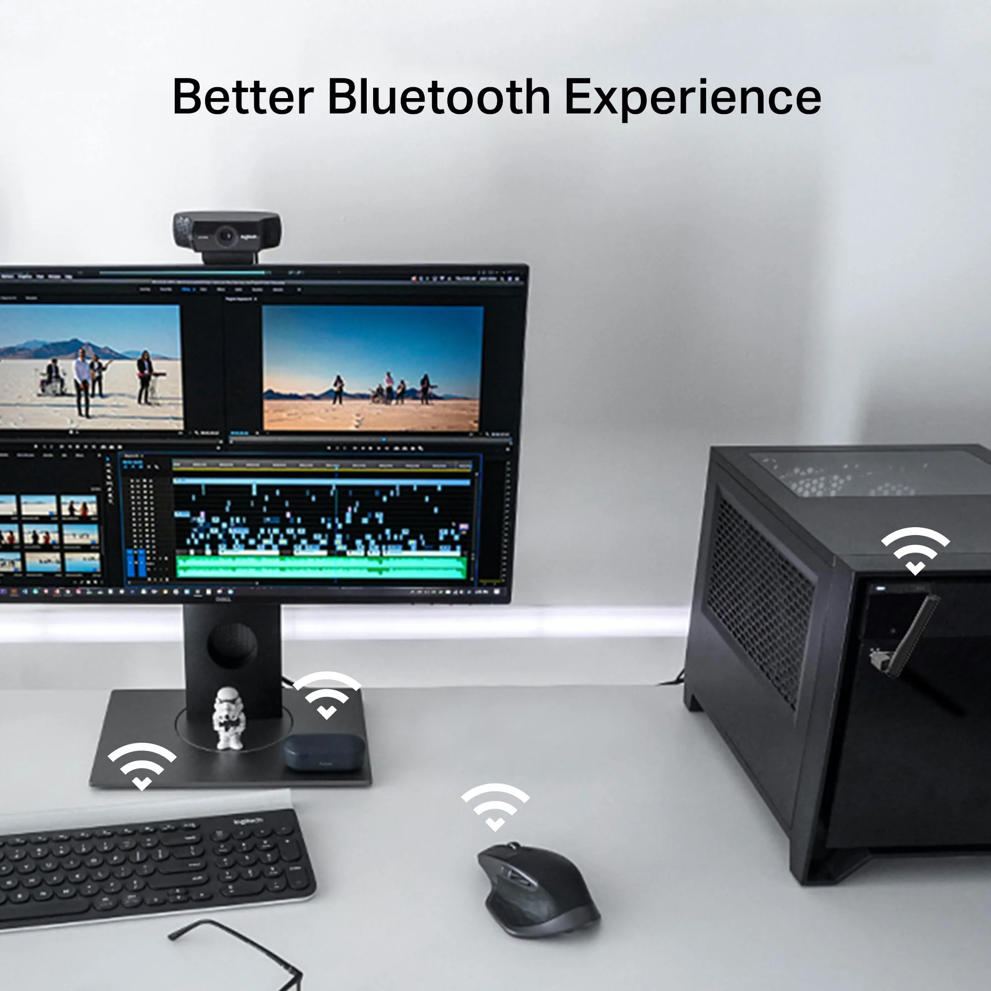 TP-Link USB Bluetooth Adapter for PC, Bluetooth 5.3 Long Range Receiver, Plug and Play, Adjustable Antenna, Supports Windows 11/10/8.1/7 for Desktop, Laptop, Keyboard, Mouse, etc (UB500 Plus) - Image 7