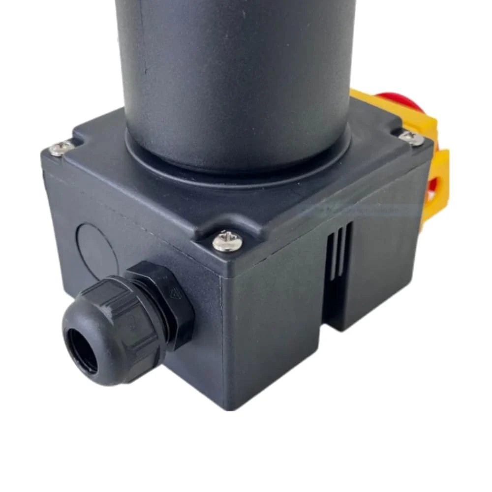 Trade-Shop Switch/Plug Combination/Motor Starter/On/Off Switch with Phase Inverter DZ08-1 230 V for Single-Phase Machines/Includes Emergency Stop Flap - Image 6