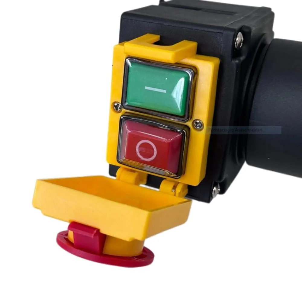 Trade-Shop Switch/Plug Combination/Motor Starter/On/Off Switch with Phase Inverter DZ08-1 230 V for Single-Phase Machines/Includes Emergency Stop Flap - Image 7