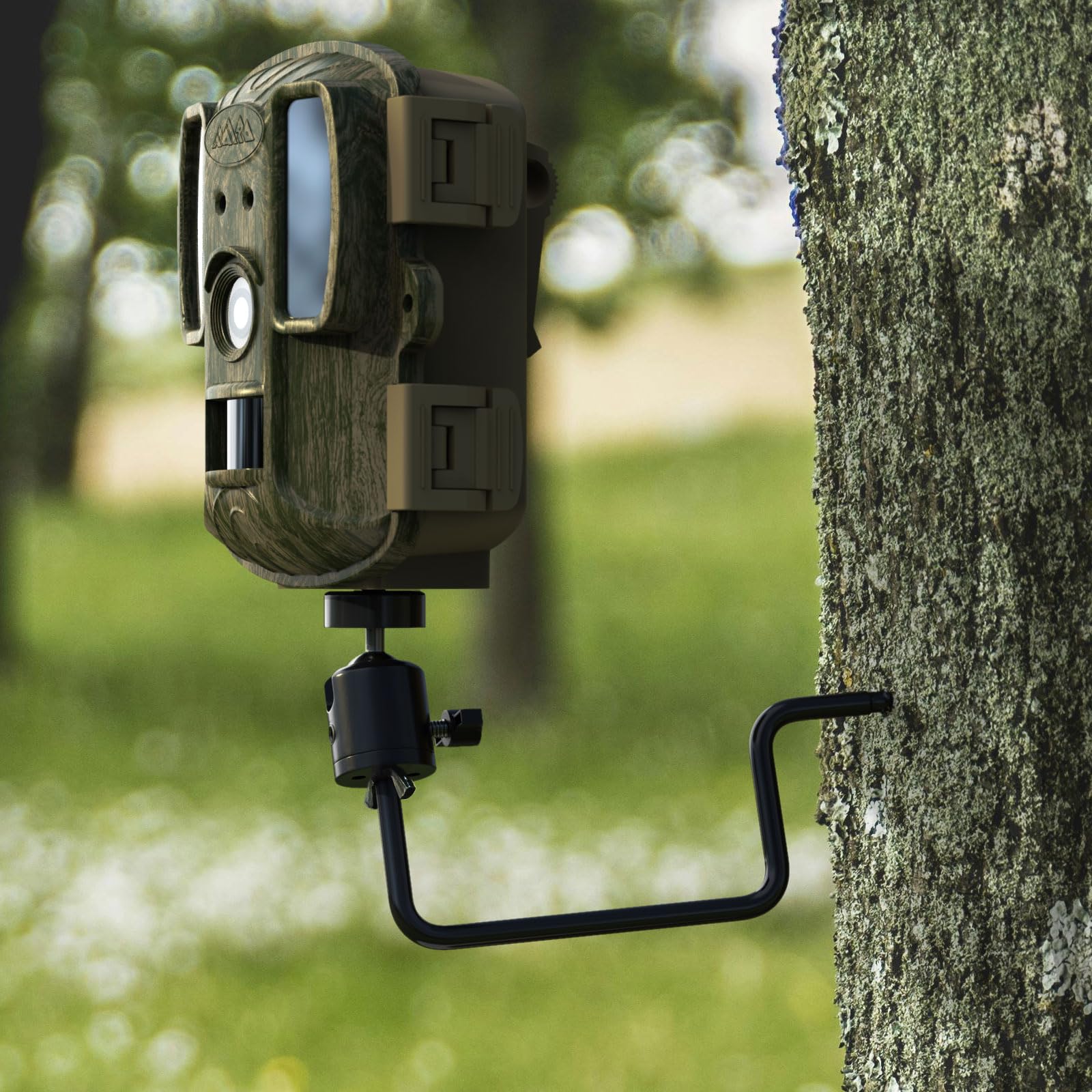Trail Camera Tree Mount: 360 Degrees Adjustable Game Camera Mount with 1/4 inch Screw, Easy Installation & Compact Sturdy, 3 Pack 3 packs - Image 8