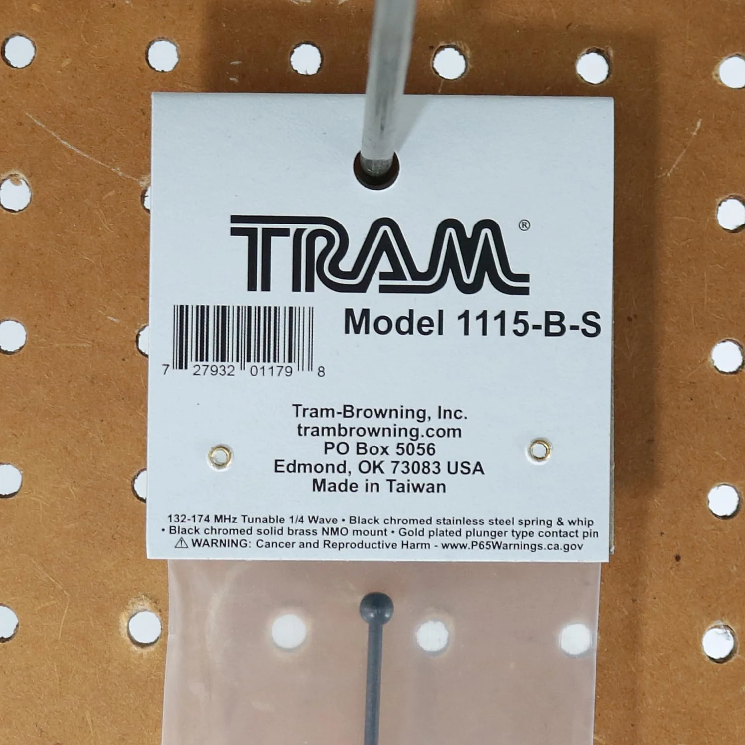 Tram® 132-MHz to 174-MHz VHF Tunable 1/4-Wave NMO Antenna - Image 7