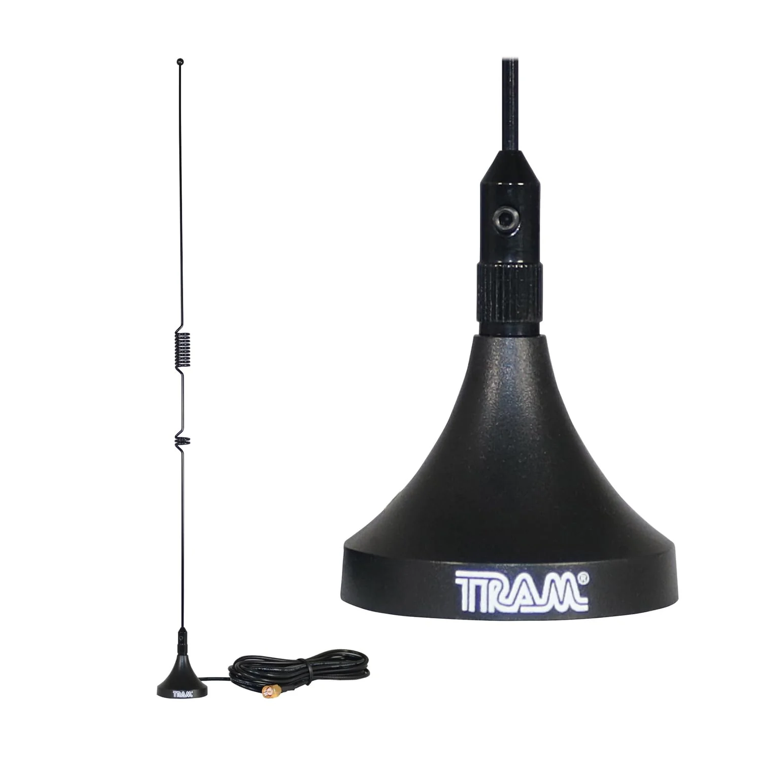 Tram® Scanner Mini-Magnet Antenna VHF/UHF/800-MHz to 1,300-MHz with SMA-Male Connector - Image 5