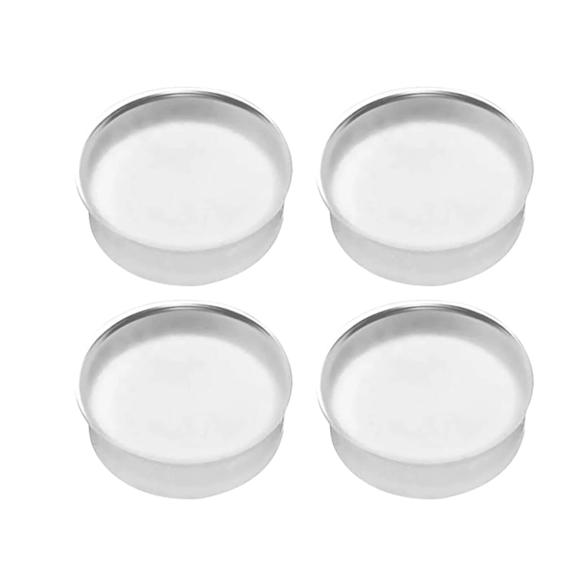 Translucent 7.5x2.5mm Flute Plugs Open Silicone Silicone Hole Plug Flute Repair Accessories Pack of 24 - Image 4