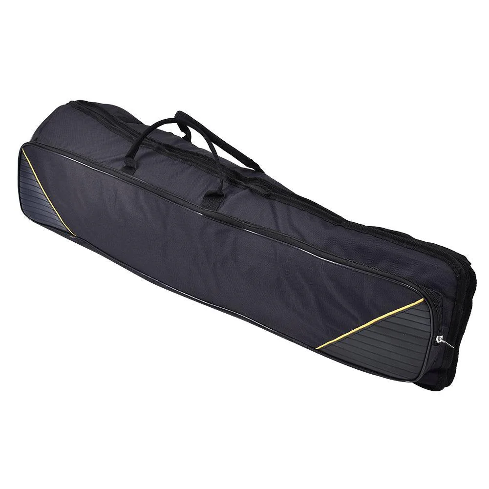 Trombone Bag, 3 Colors Portable Alto/Tenor Trombone Shoulders Bag Handbag Musical Instrument Accessories(BLACK) - Image 8