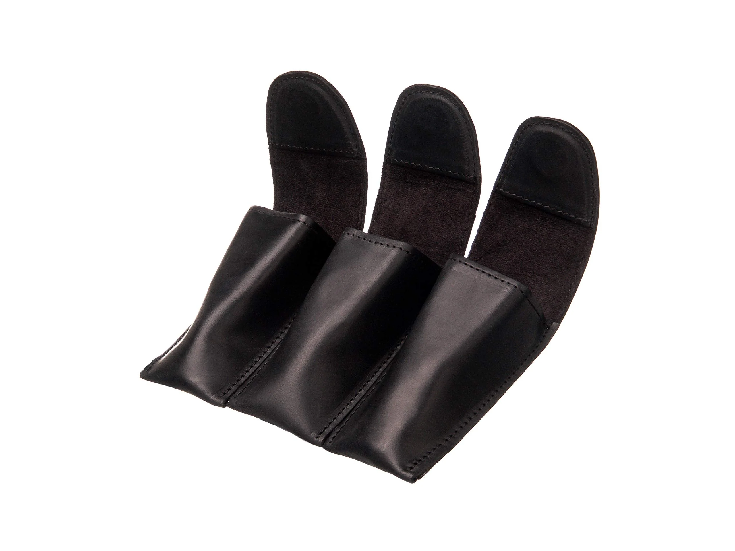 Trombone/Euphonium MOUTHPIECE HOLDER. Genuine leather carrying bag. Compact Mouthpiece Holder. Protection Case for Trombone/Euphonium Mouthpiece. Gift Idea Trombonist (Triple, Black) Triple - Image 8