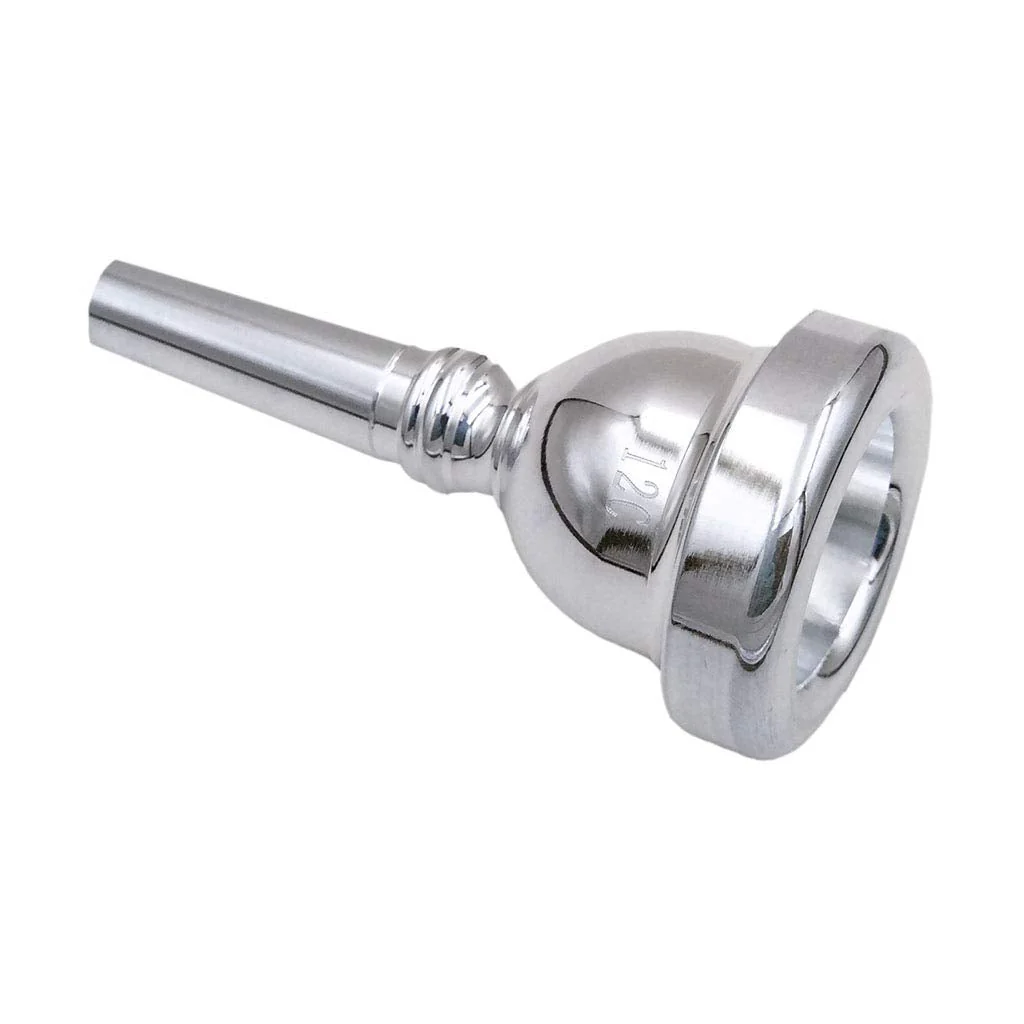 Trombone Mouthpiece，Baritone and Euphonium Mouthpiece，Silver Plated (6 1/2AL-Silver) 6 1/2AL-Silver - Image 6
