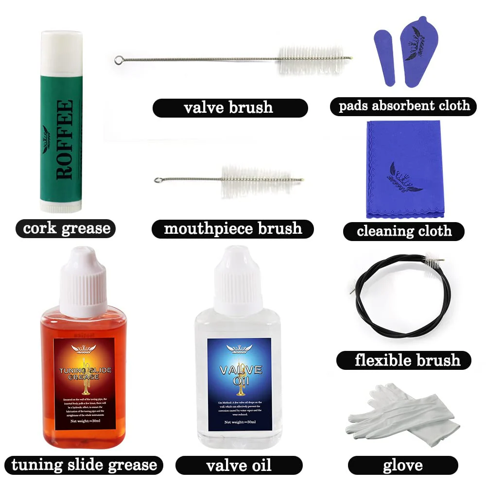 Trumpet/Cornet Cleaner Care and Cleaning Kit - Image 2