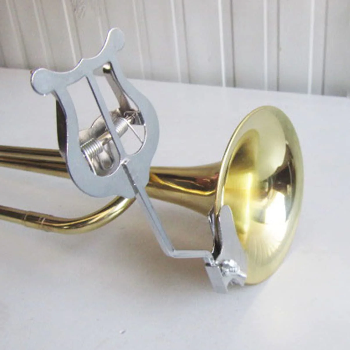 Trumpet Marching Clamp-on Lyre Music Sheet Clip Trombone Lyre Sheet Music Holder Brass-wind Instrument Sheet Music Holder - Image 5