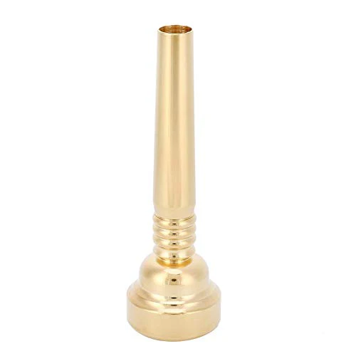 Trumpet Mouthpiece 17C,Gold Mouthpiece Brass Plated Mouthpiece Trumpet Musical Instrument Accessories - Image 3