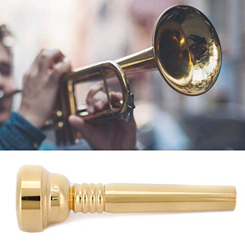 Trumpet Mouthpiece 17C,Gold Mouthpiece Brass Plated Mouthpiece Trumpet Musical Instrument Accessories - Image 6