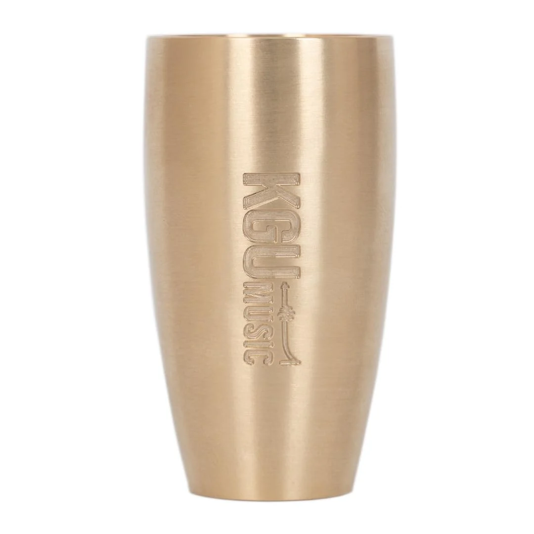 Trumpet Mouthpiece Booster by KGU Music. Custom made BULLET Trumpet BOOSTER KGU (Raw Brass) Custom Bullet Raw Brass - Image 2