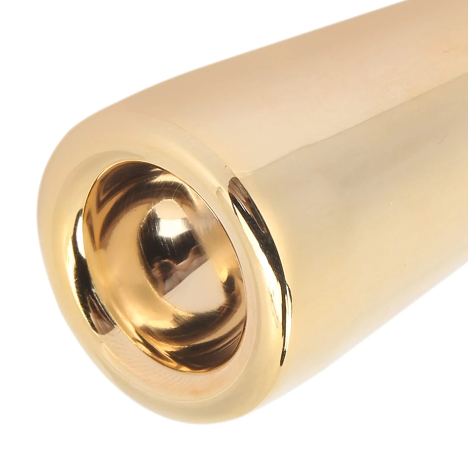 Trumpet Mouthpiece, Heavy Duty Cone Metal Wind Musical Instrument Parts Performance Accessories (Gold) - Image 2