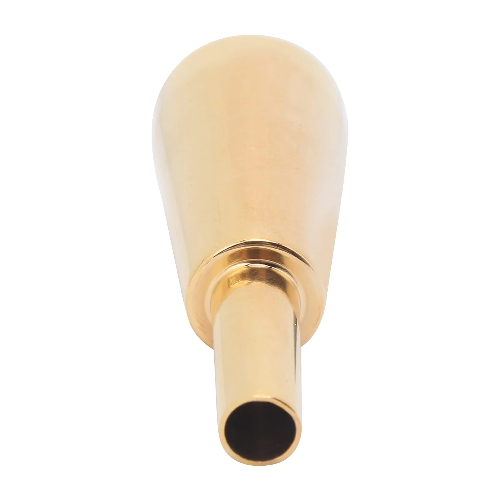 Trumpet Mouthpiece, Heavy Duty Cone Metal Wind Musical Instrument Parts Performance Accessories (Gold) - Image 6
