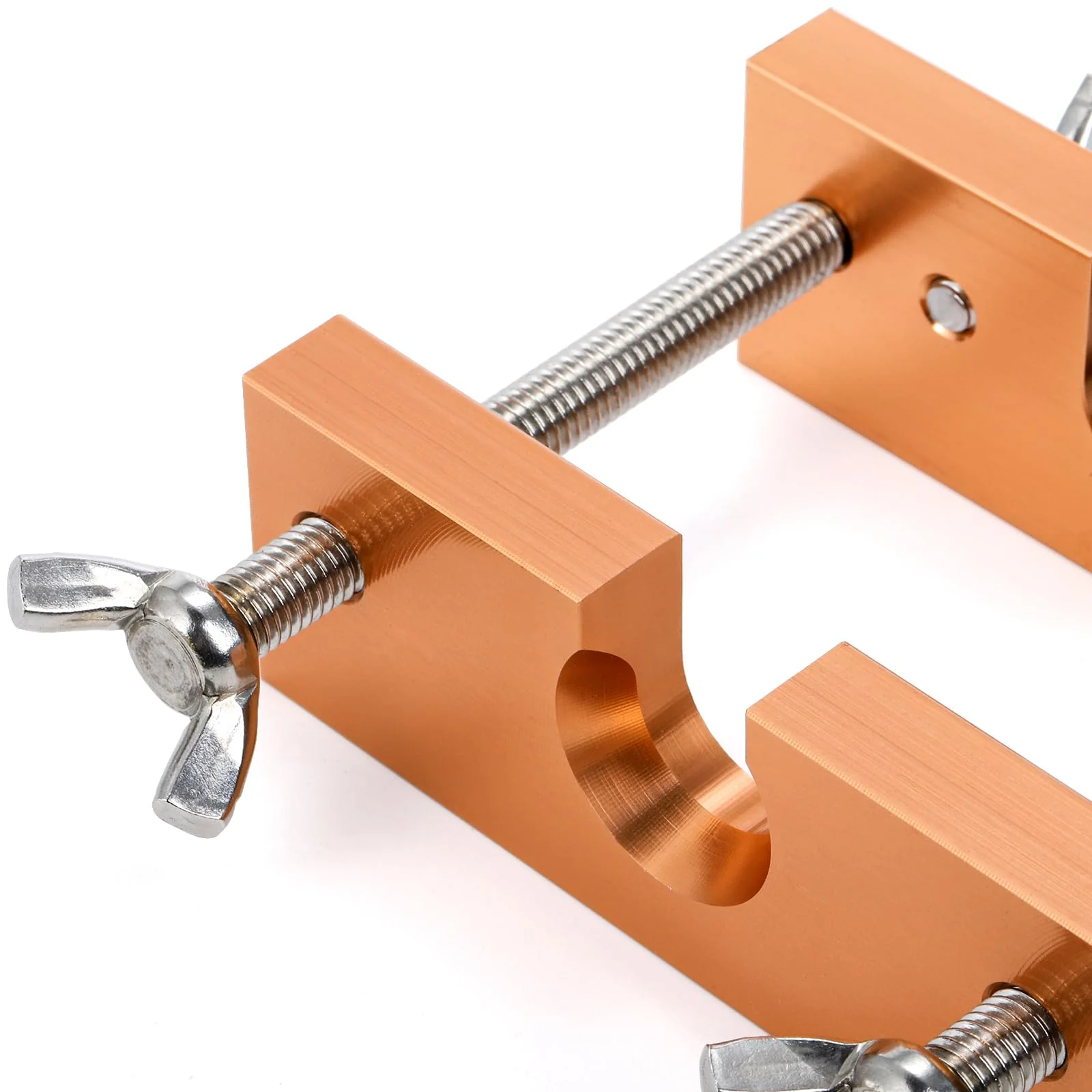 Trumpet Mouthpiece Puller Tool, Professional Rose Gold Mouthpiece Remover, Adjustable Aluminium Trombone Horn Repair Tools for Wind Instrument Baritone Euphonium Mellophone - Image 3