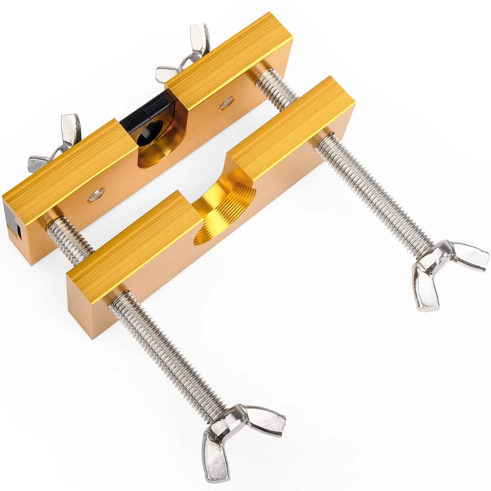 Trumpet Mouthpiece Remover Adjustable Mouthpiece Puller Tool for Brass Wind Instruments Trumpet Trombone Horn by Eison (Gold) - Image 3