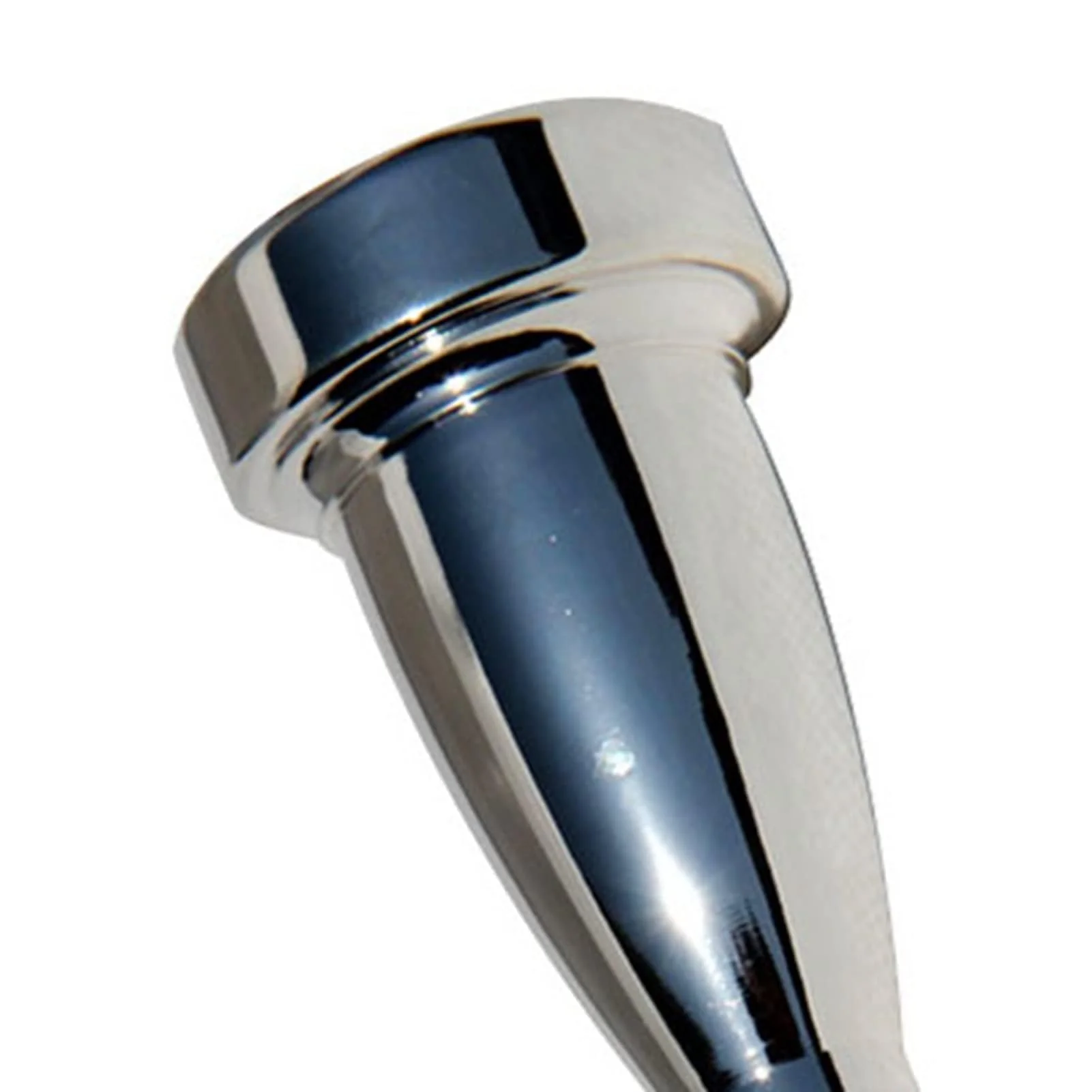 Trumpet Mouthpiece Replacement, Silver Plated Trumpet Mouthpiece Brass 1.5C Mouth Piece Accessories Instruments for Beginners, Professional Players(1.5C) - Image 6