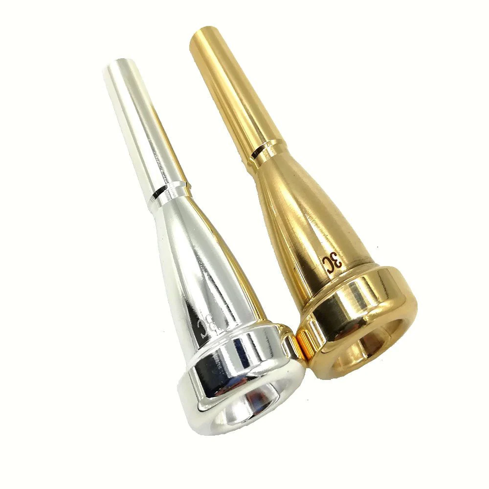 Trumpet Mouthpieces for Bach Conn King Trumpet (3C, Silver) 3C - Image 2