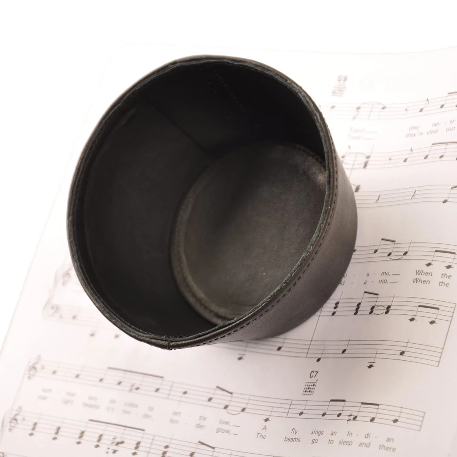 Trumpet Plunger magnetic mute, lightweight leather mute for jazz and classical trumpeters MG Leather Work (Trumpet Plunger, Black) Trumpet plunger - Image 5