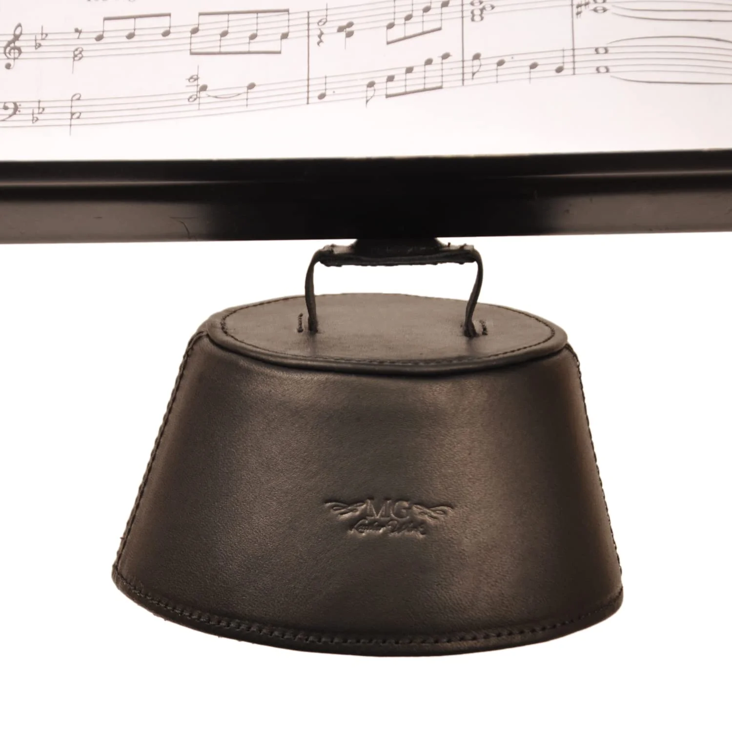 Trumpet Plunger magnetic mute, lightweight leather mute for jazz and classical trumpeters MG Leather Work (Trumpet Plunger, Black) Trumpet plunger - Image 6