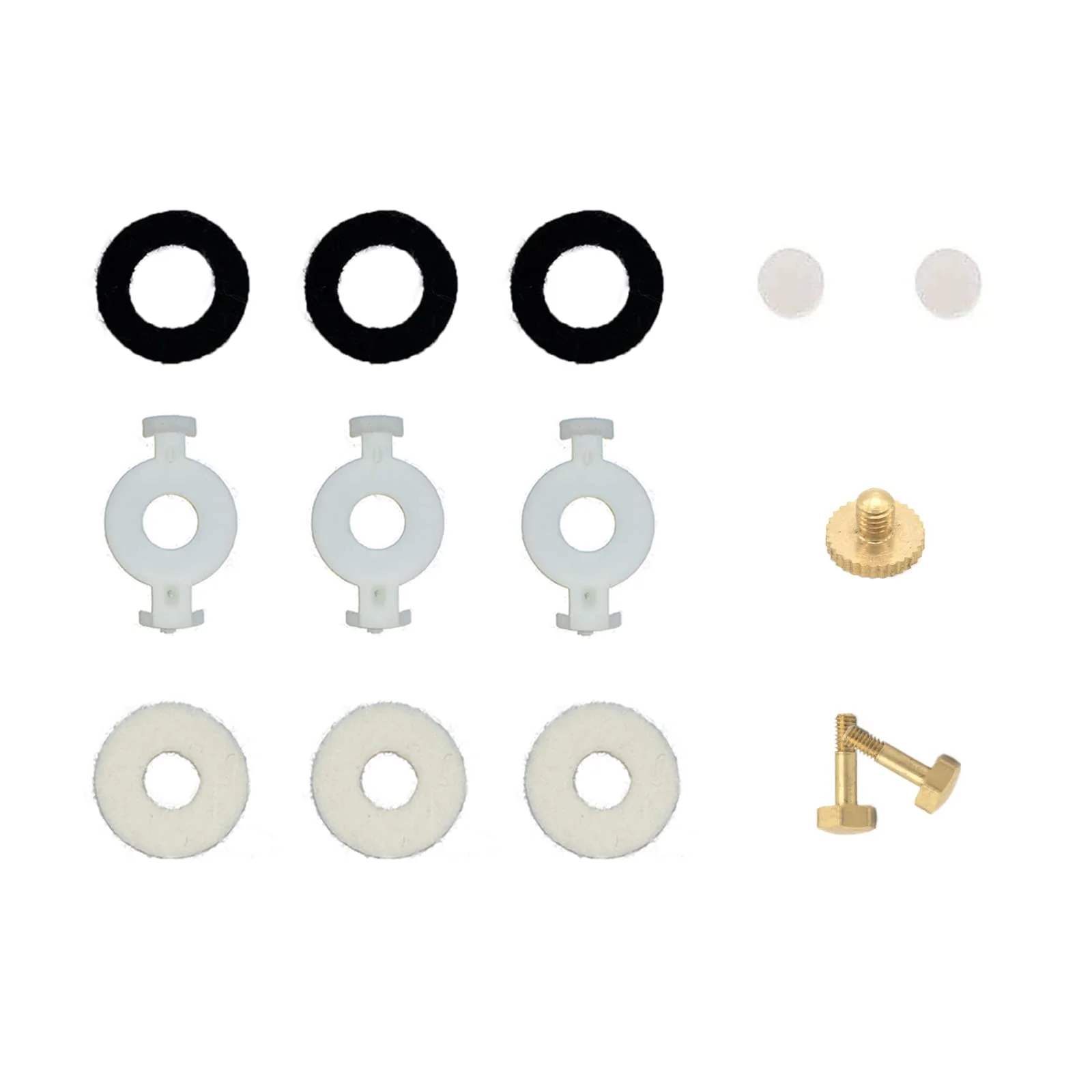 Trumpet Repair Kit, Trumpet Repair Replacement Parts, Gold Trumpet Valve Cap Buttons Trumpet Valve Spring Screw Parts for Daily Repair of Wind Instrument - Image 5