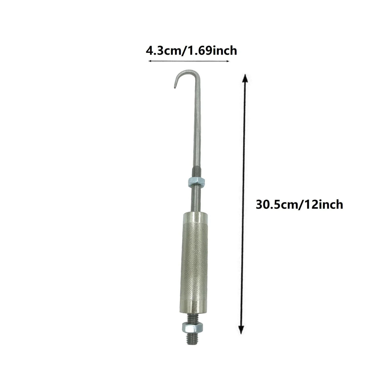 Trumpet Repair Tool Tuning Pipe Hook Puller Tool for Repairing Rusted Tuning Pipe, Brass Instrument Tuning Slide Puller Repair Maintenance Tool - Image 6