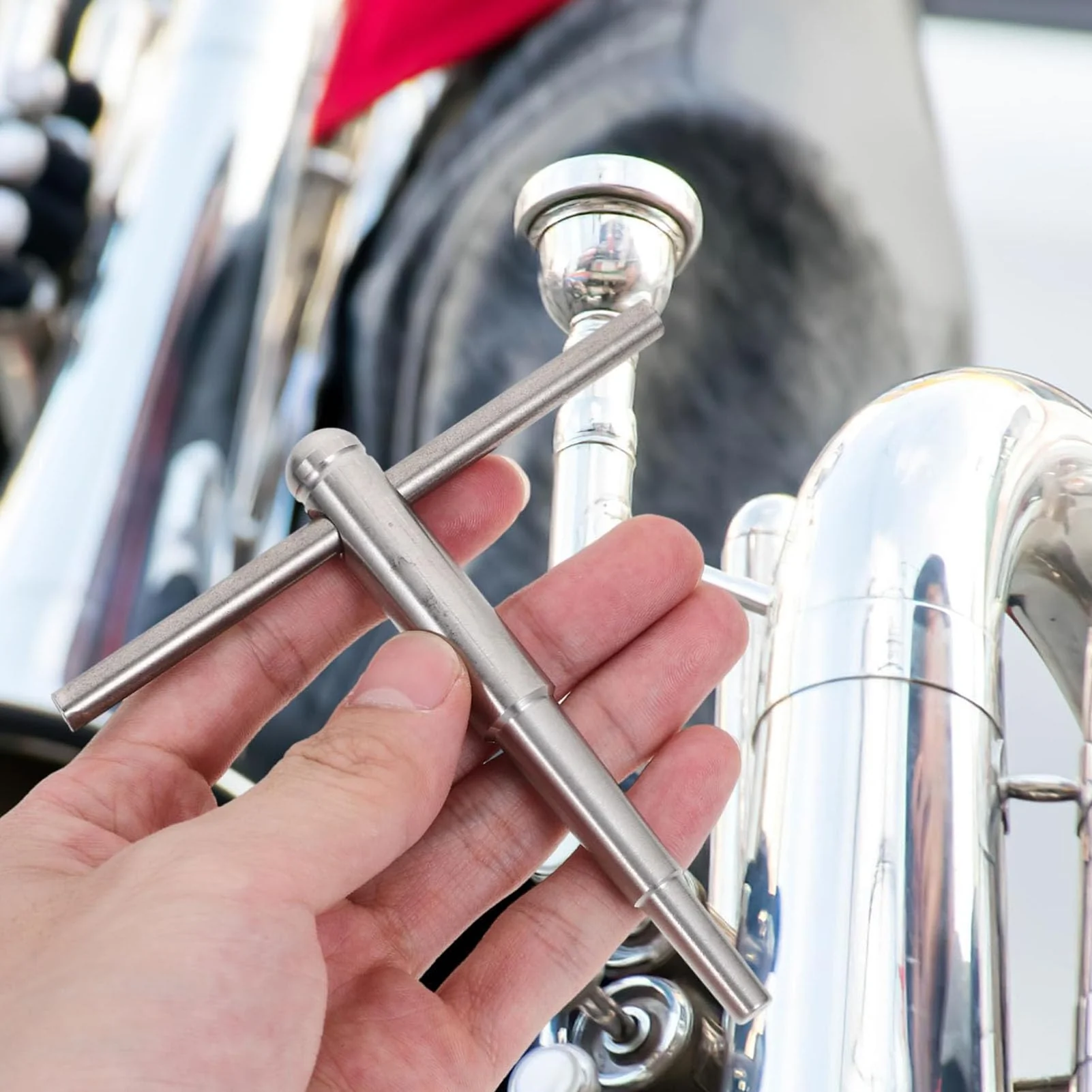 Trumpet Repair Tools,French Horn Maintenance Wrench Tool for Trombone French Horn - Image 9
