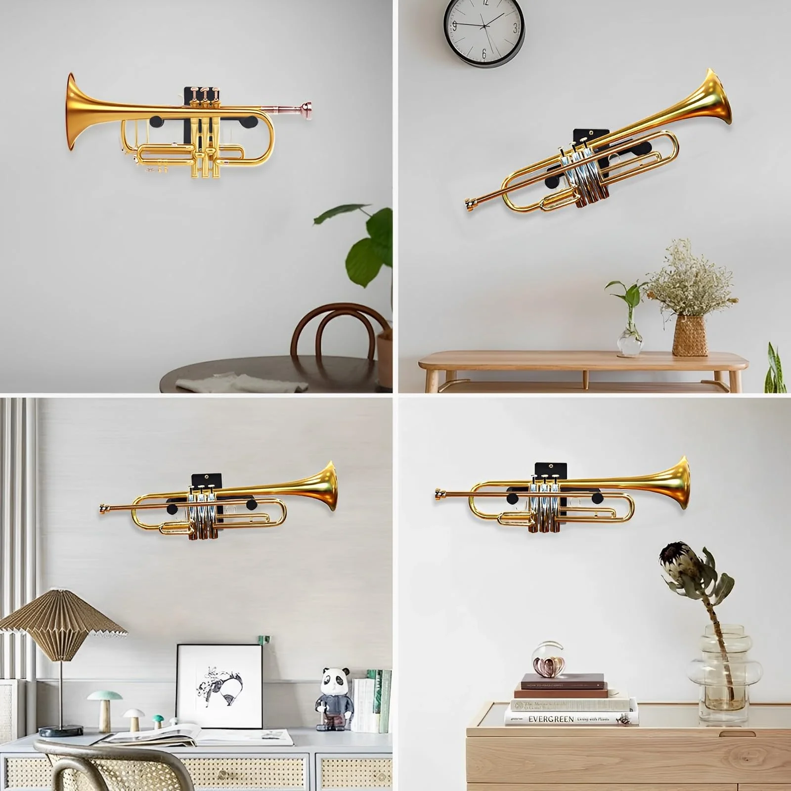 Trumpet Stand, Trumpet Wall Mount ,Adjustable Trumpet Holder for all Trumpets Including Piccolo and Pocket Trumpet - Image 5