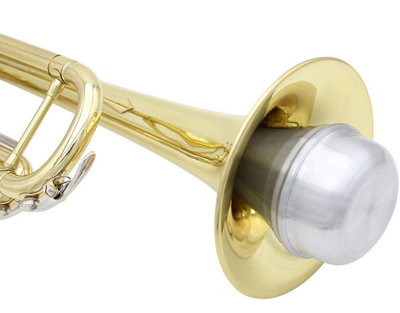 Trumpet Straight Mute,HoFire Lightweight Aluminum Practice Trumpet Mute Silencer - Image 7