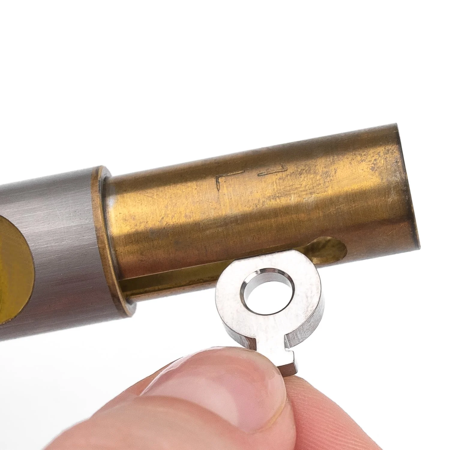 Trumpet Titanium VALVE GUIDES by KGUmusic Set of 3 for Yamaha and Bach Stradivarius. Trumpet tools and details. Valve parts(Bach Stradivarius) - Image 9