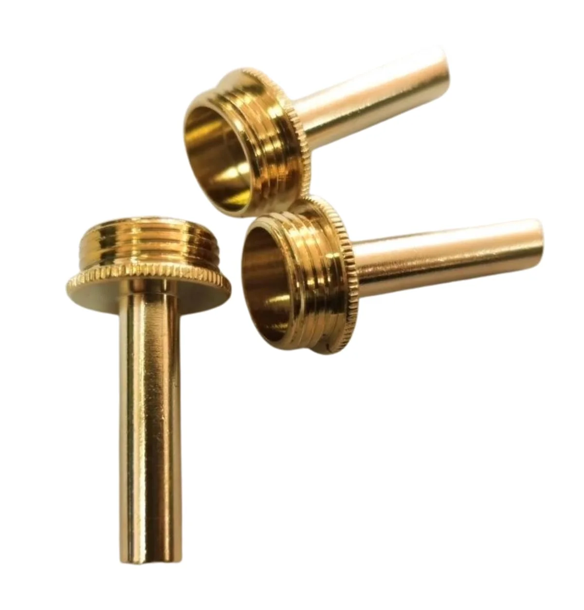 Trumpet Valve Connecting Rod Piston Stems, Brass Replacement Parts, Set of 3 - Image 7